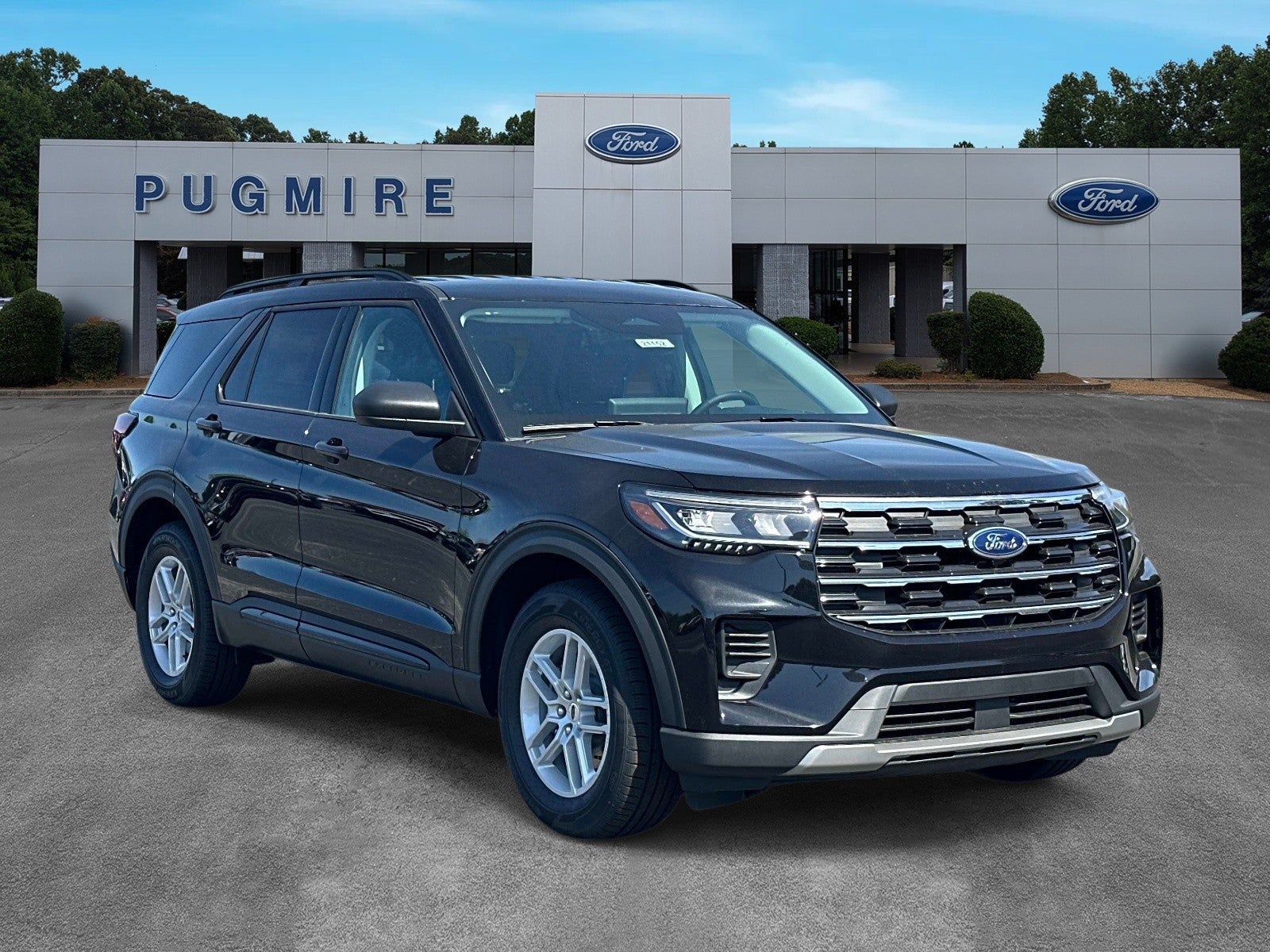 Agate Black Metal 2026 Ford Explorer Active RWD SUV / Crossover Rear-Wheel Drive Automatic