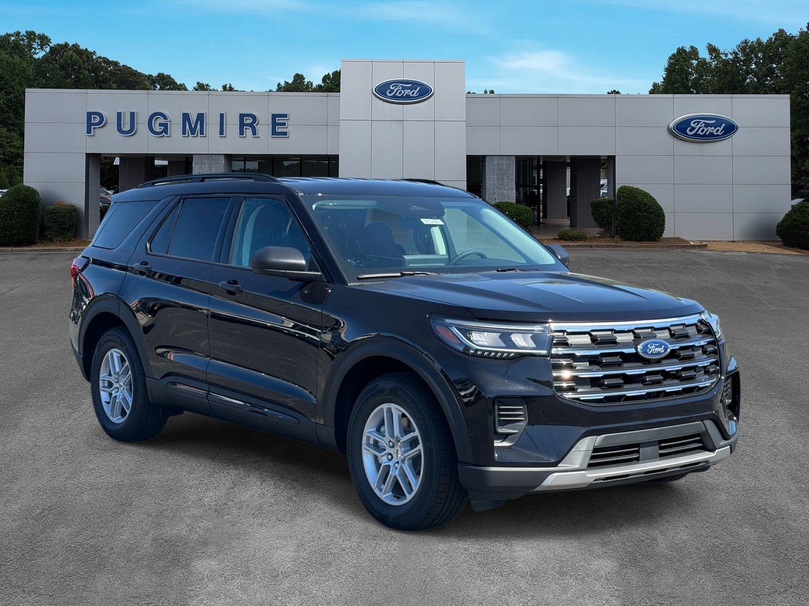 Agate Black Metal 2026 Ford Explorer SUV / Crossover Rear-Wheel Drive Automatic