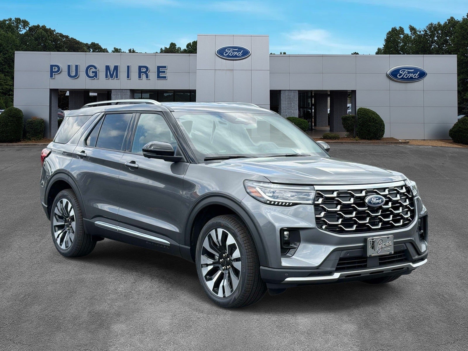 Carbonized Gray M 2026 Ford Explorer SUV / Crossover All-Wheel Drive Automatic