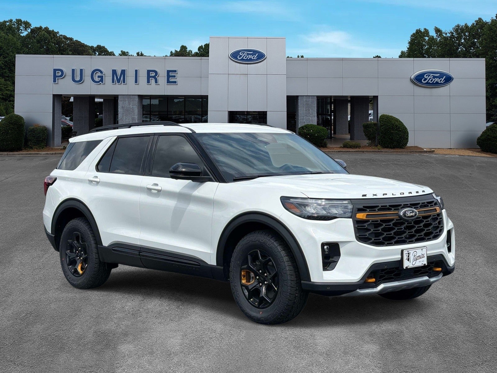 Star White Met Tr 2026 Ford Explorer SUV / Crossover All-Wheel Drive Automatic