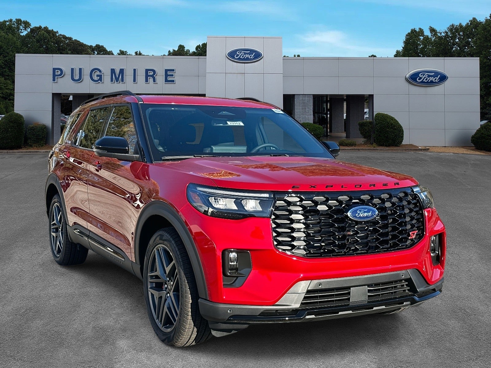 Rapid Red Met Tin 2026 Ford Explorer ST RWD SUV / Crossover Rear-Wheel Drive Automatic