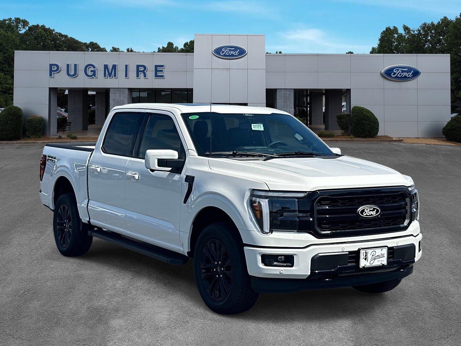 Star White Metall 2026 Ford F-150 Pickup Truck Four-Wheel Drive Automatic