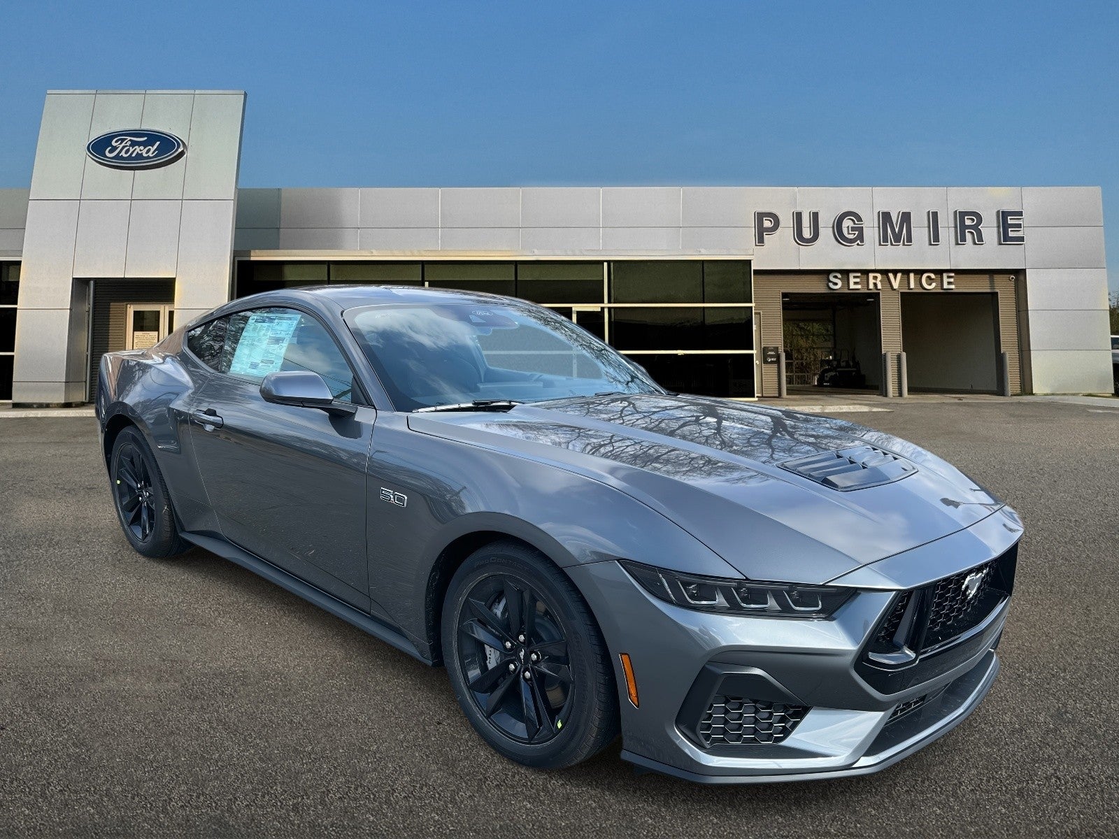 Carbonized Gray 2026 Ford Mustang GT Premium Fastback RWD Coupe Rear-Wheel Drive Automatic