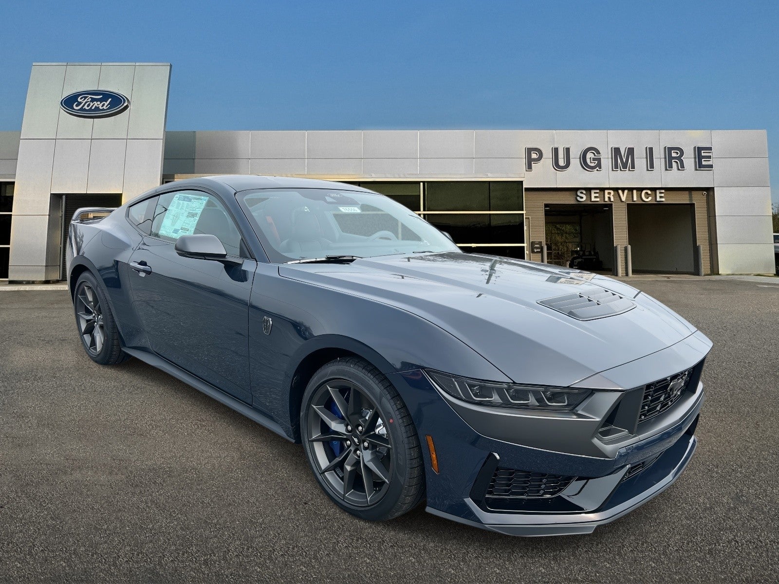 Blue Ember Met 2026 Ford Mustang Coupe Rear-Wheel Drive Automatic