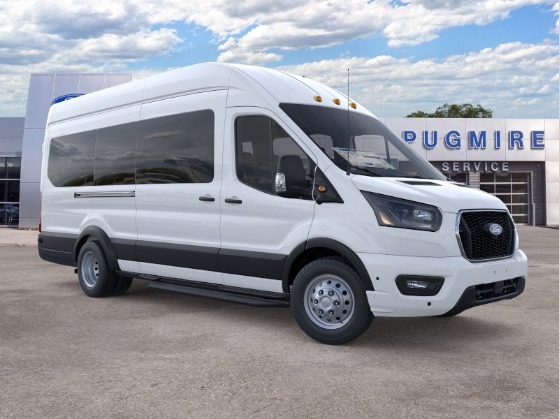 Oxford White 2026 Ford Transit Passenger Van Rear-Wheel Drive Automatic