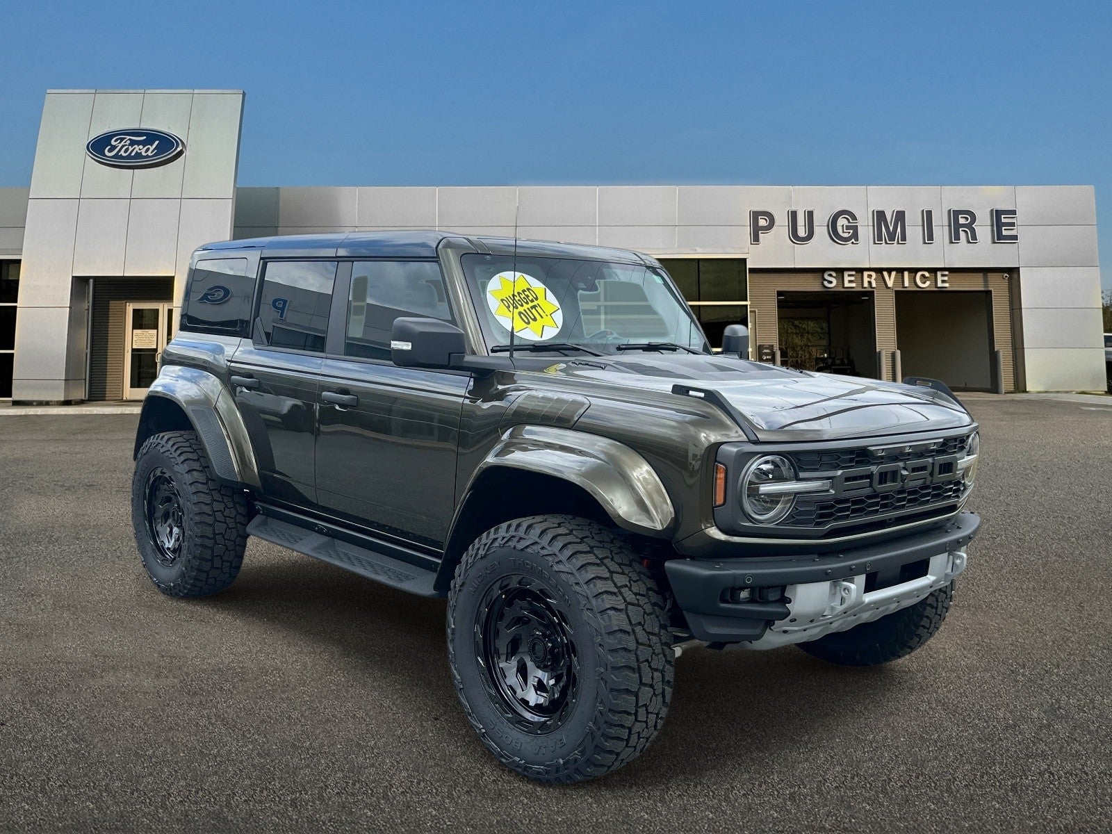 Shelter Green 2025 Ford Bronco Raptor 4WD SUV / Crossover Four-Wheel Drive Automatic