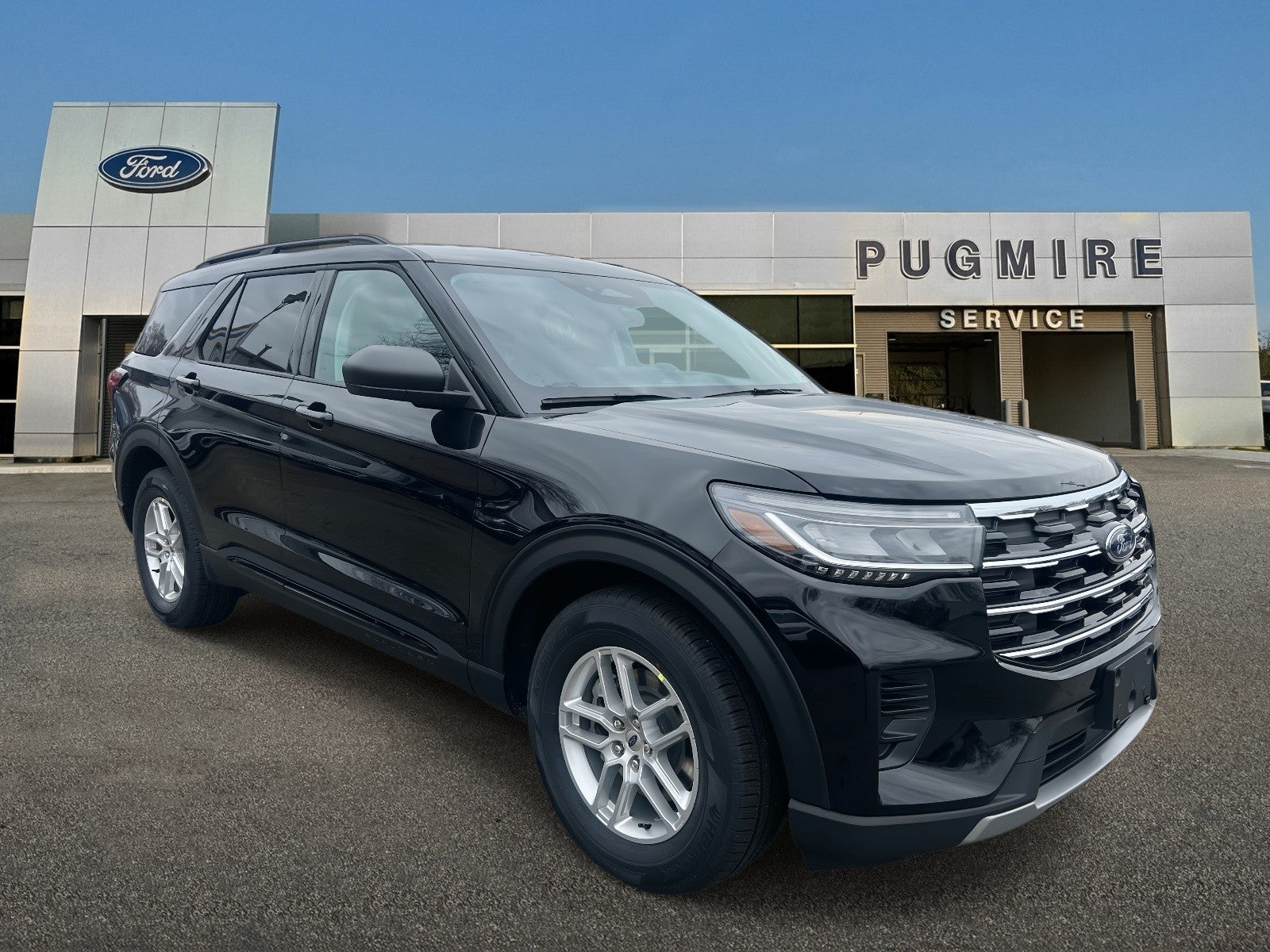 Agate Black Met 2026 Ford Explorer SUV / Crossover Rear-Wheel Drive Automatic