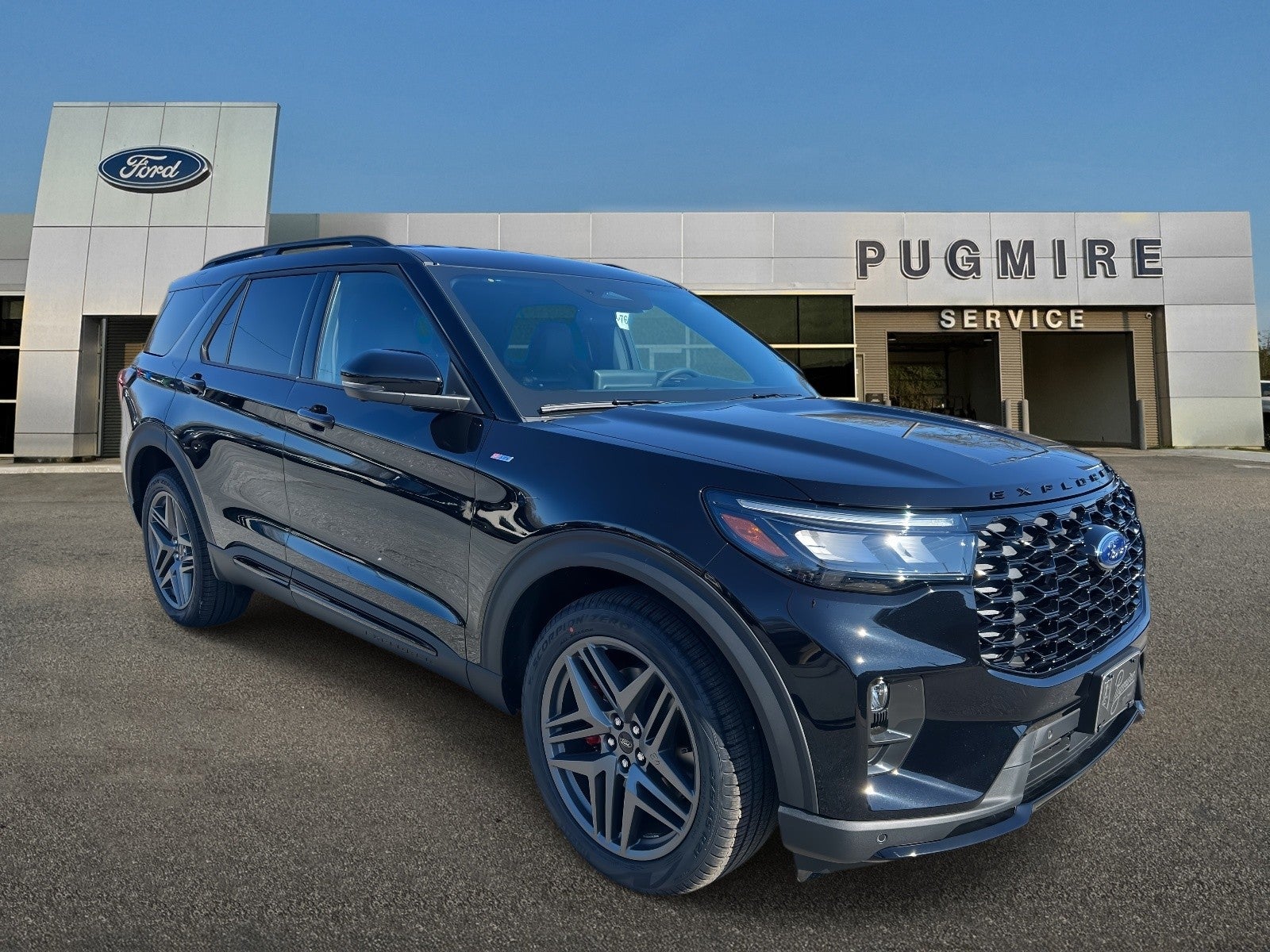 Agate Black Met 2026 Ford Explorer ST-Line RWD SUV / Crossover Rear-Wheel Drive Automatic