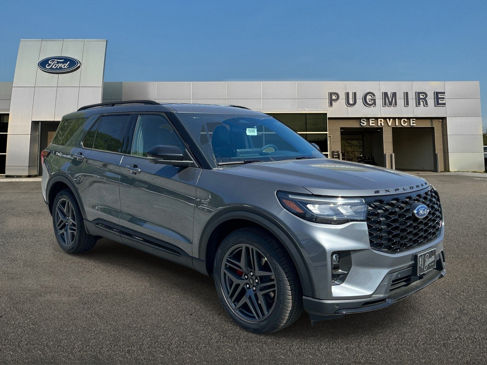 Carbonized Gray Met 2026 Ford Explorer ST AWD SUV / Crossover All-Wheel Drive Automatic