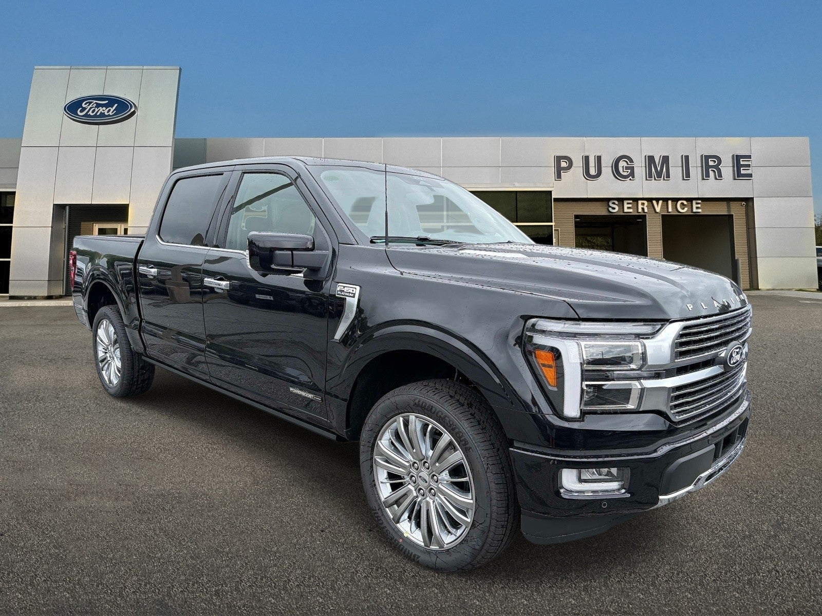 Agate Black Metallic 2026 Ford F-150 Pickup Truck Four-Wheel Drive Automatic