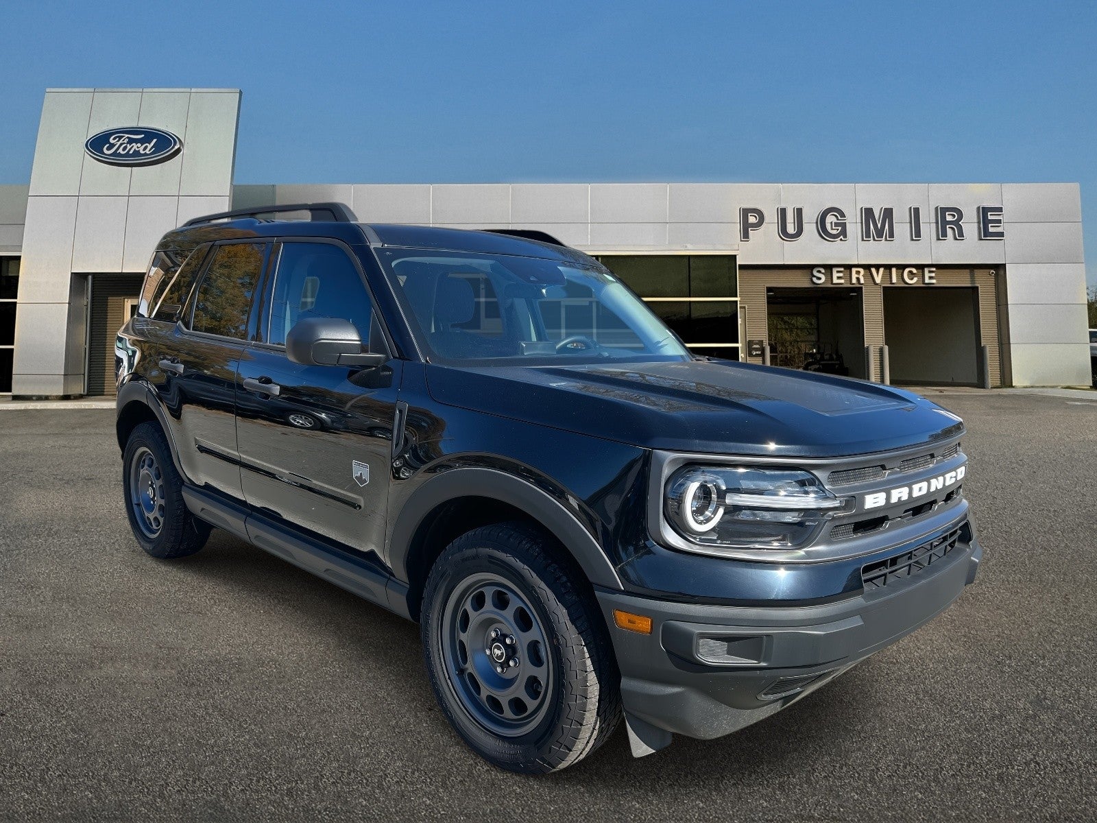 Shadow Black 2024 Ford Bronco Sport SUV / Crossover All-Wheel Drive Automatic