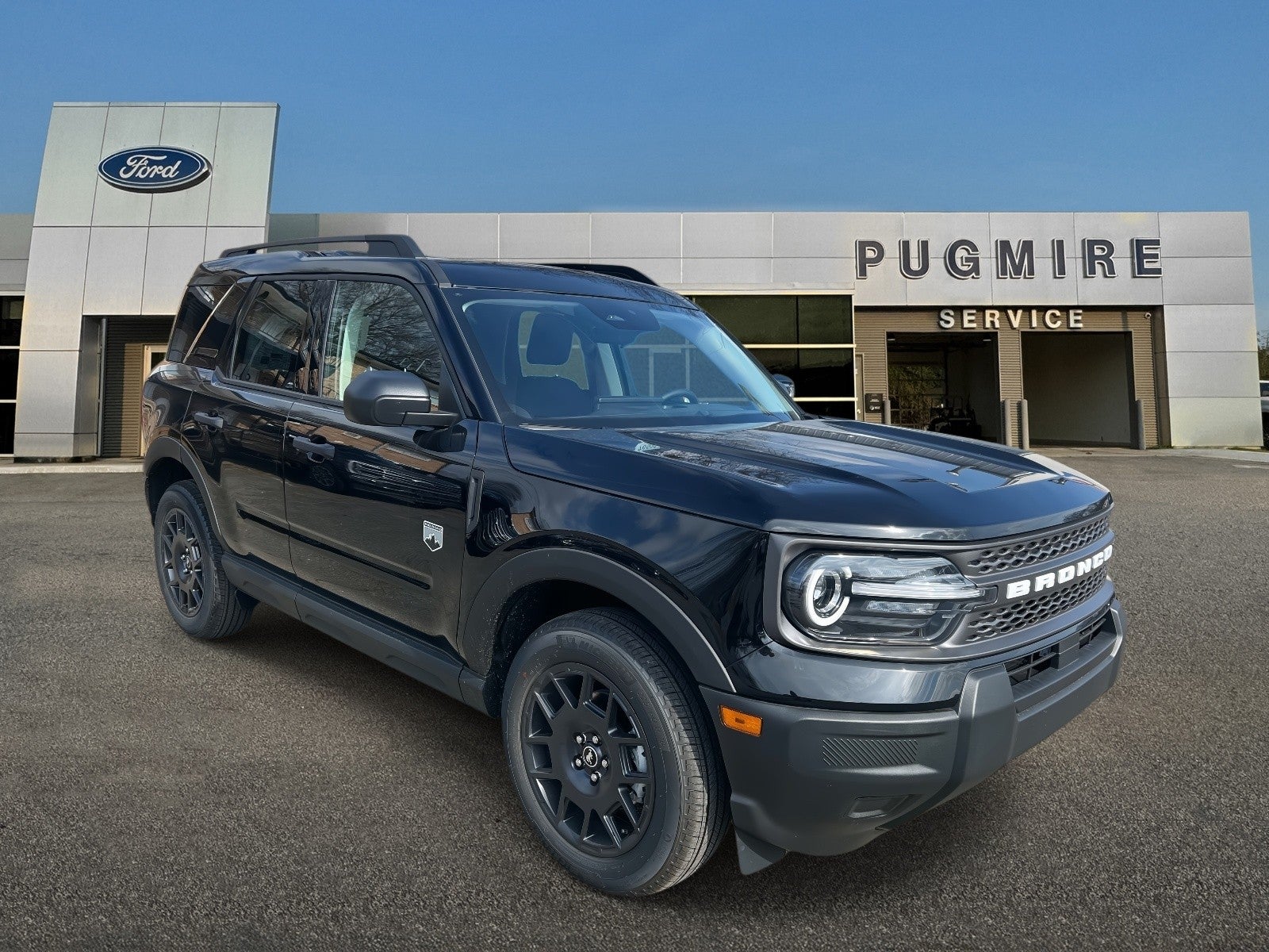 Shadow Black 2025 Ford Bronco Sport Big Bend AWD SUV / Crossover All-Wheel Drive Automatic