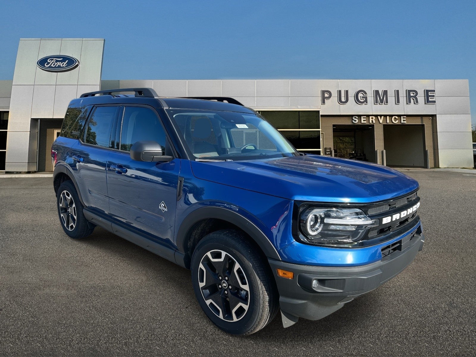 Atlas Blue Metallic 2024 Ford Bronco Sport SUV / Crossover All-Wheel Drive Automatic