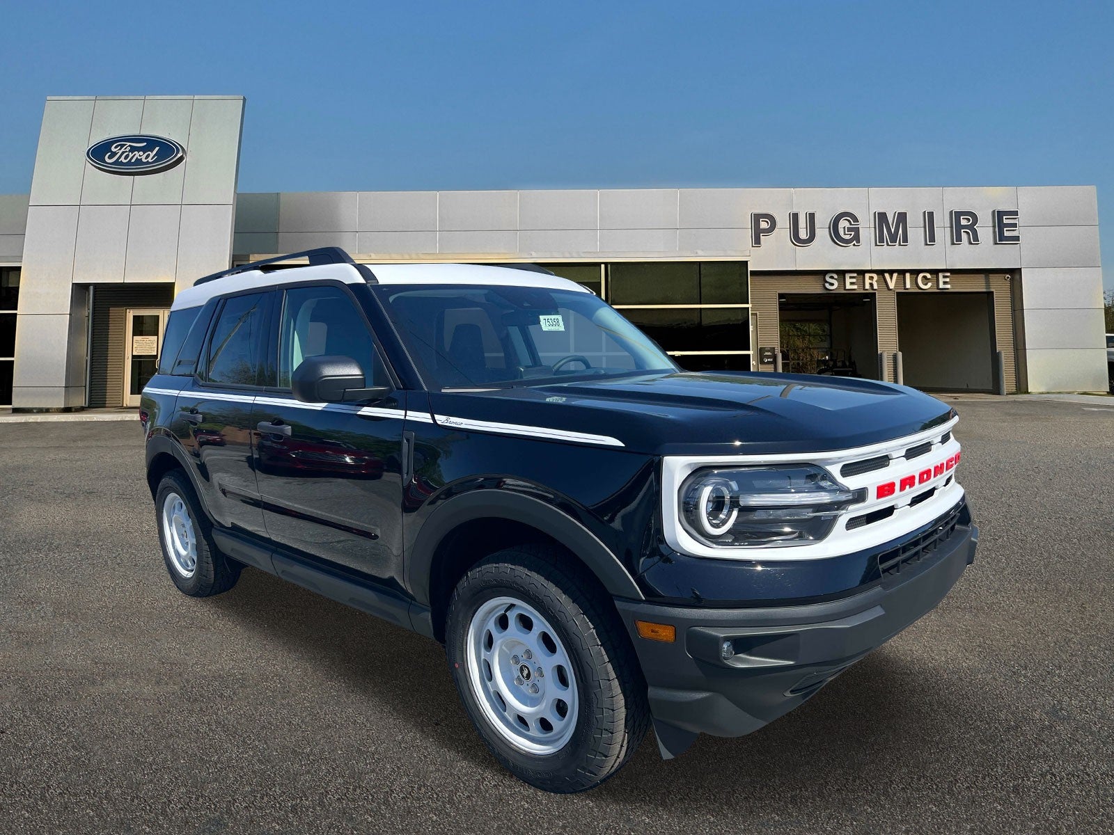 Black 2024 Ford Bronco Sport Heritage AWD SUV / Crossover All-Wheel Drive Automatic