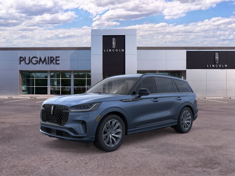 Whisper Blue Metallic Clearcoat 2026 Lincoln Aviator SUV / Crossover All-Wheel Drive Automatic