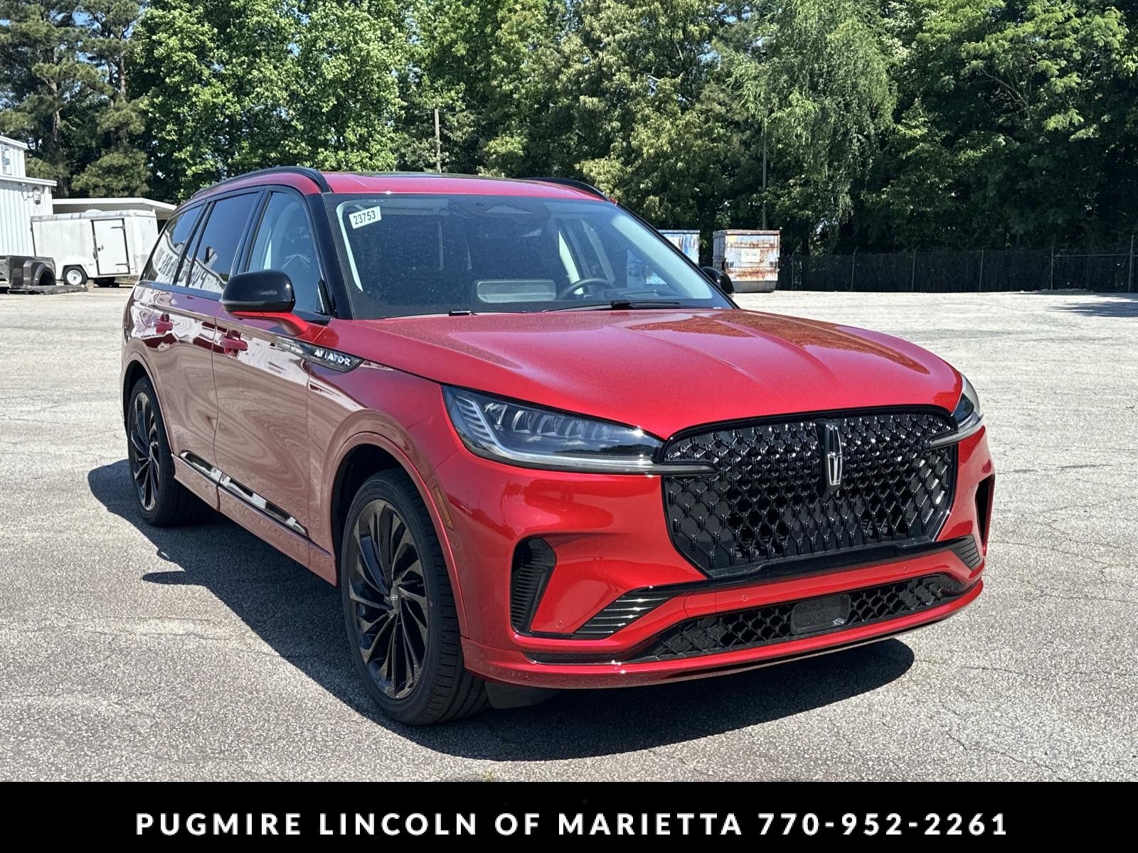 Red Carpet Metallic Tinted Clearcoat 2026 Lincoln Aviator Reserve RWD SUV / Crossover Rear-Wheel Drive Automatic