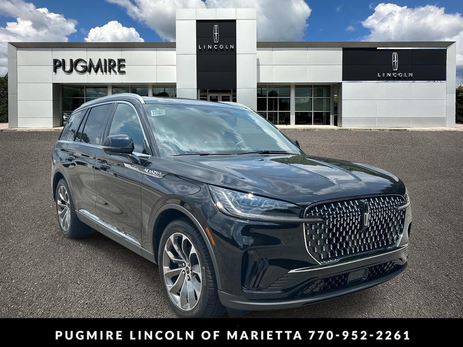 Infinite Black Metallic Clearcoat 2026 Lincoln Aviator SUV / Crossover Rear-Wheel Drive Automatic