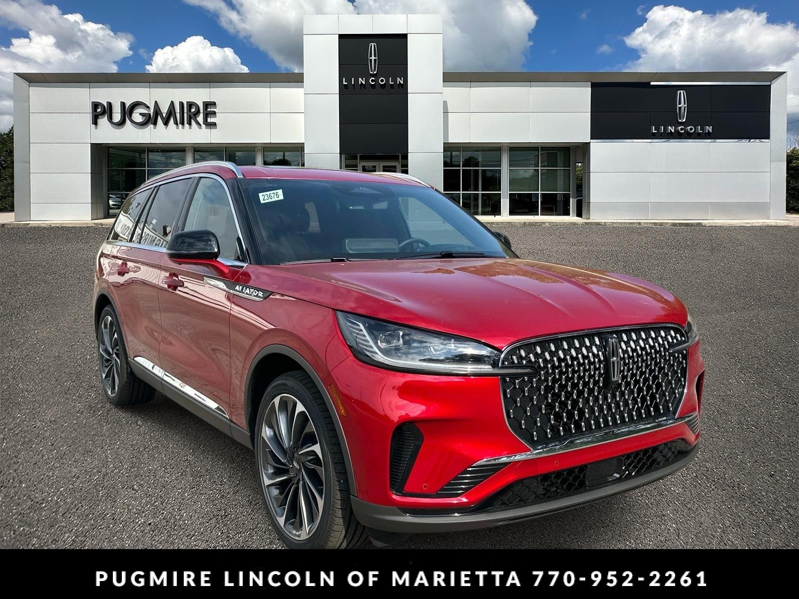 Red Carpet Metallic Tinted Clearcoat 2026 Lincoln Aviator Reserve RWD SUV / Crossover Rear-Wheel Drive Automatic