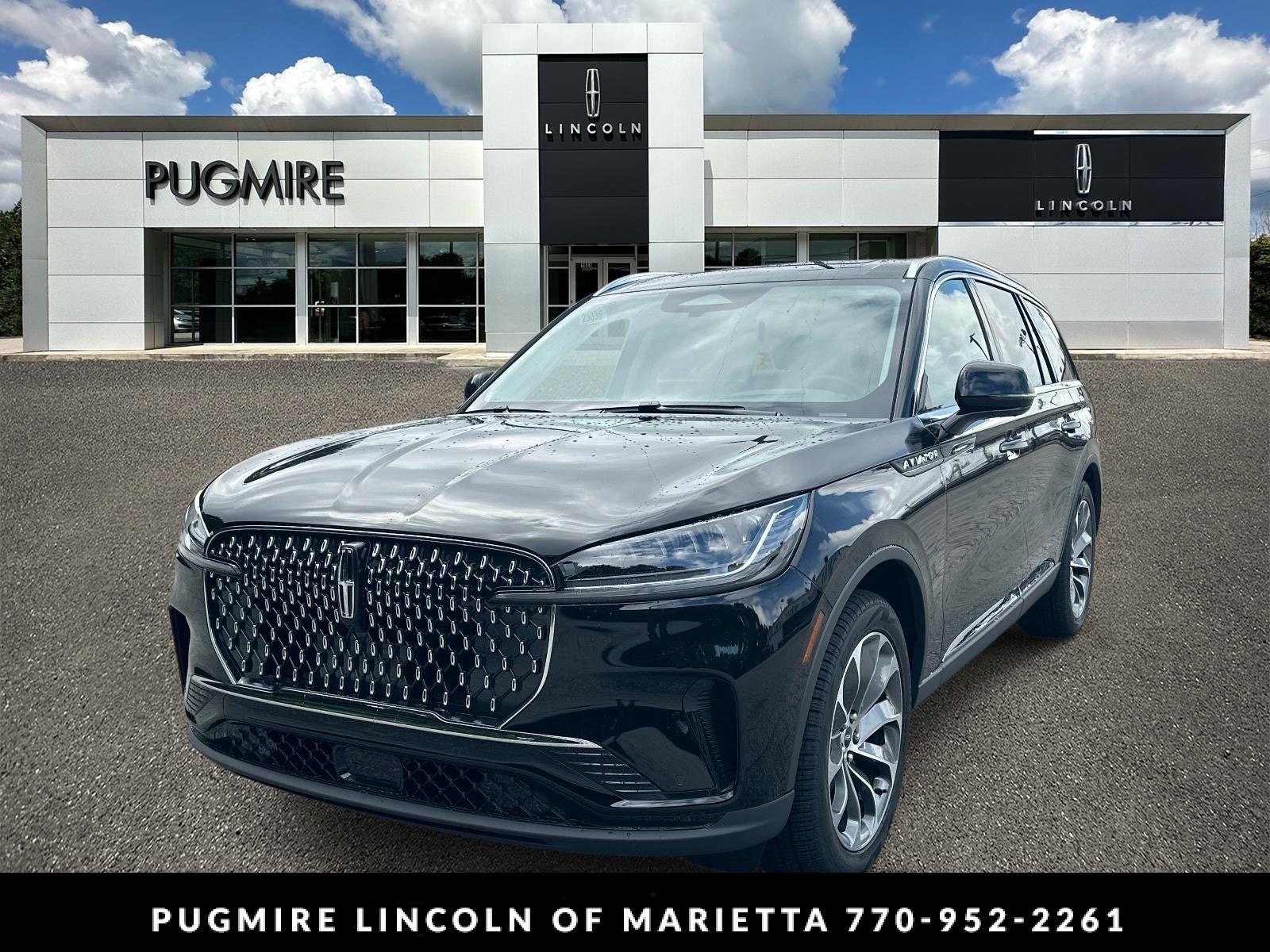Infinite Black Metallic Clearcoat 2026 Lincoln Aviator SUV / Crossover Rear-Wheel Drive Automatic