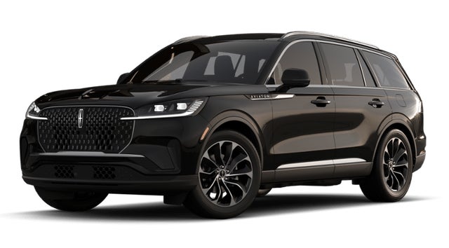 Infinite Black Metallic Clearcoat 2026 Lincoln Aviator SUV / Crossover Rear-Wheel Drive Automatic
