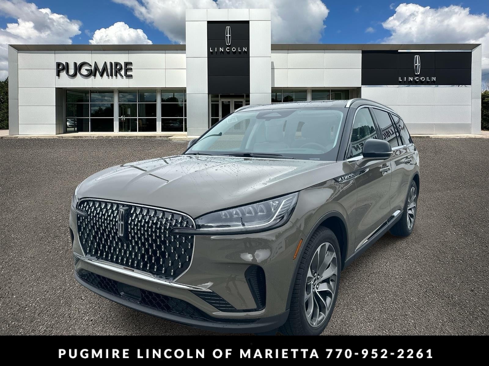 Harbor Gray Clearcoat 2026 Lincoln Aviator SUV / Crossover Rear-Wheel Drive Automatic