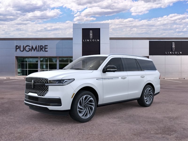 Pristine White Metallic Tri-Coat 2026 Lincoln Navigator SUV / Crossover Four-Wheel Drive Automatic