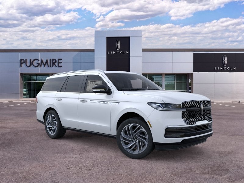 Pristine White Metallic Tri-Coat 2026 Lincoln Navigator SUV / Crossover Four-Wheel Drive Automatic