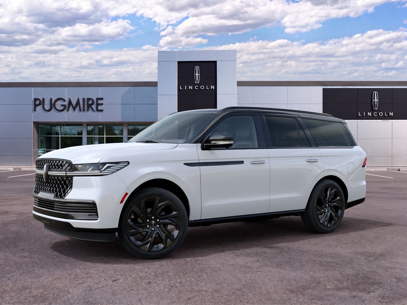 Pristine White Metallic Tri-Coat 2027 Lincoln Navigator SUV / Crossover Four-Wheel Drive Automatic