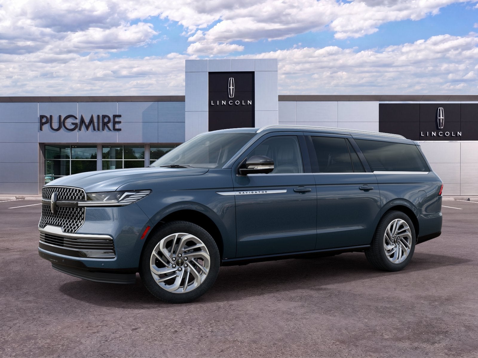 Nocturnal Blue Metallic Clearcoat 2027 Lincoln Navigator SUV / Crossover Four-Wheel Drive Automatic