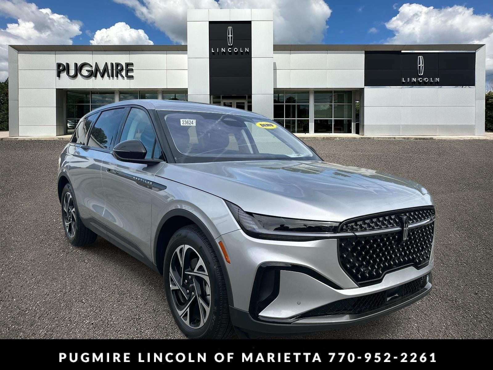 Silver Radiance Metallic Clearcoat 2026 Lincoln Nautilus SUV / Crossover All-Wheel Drive Automatic