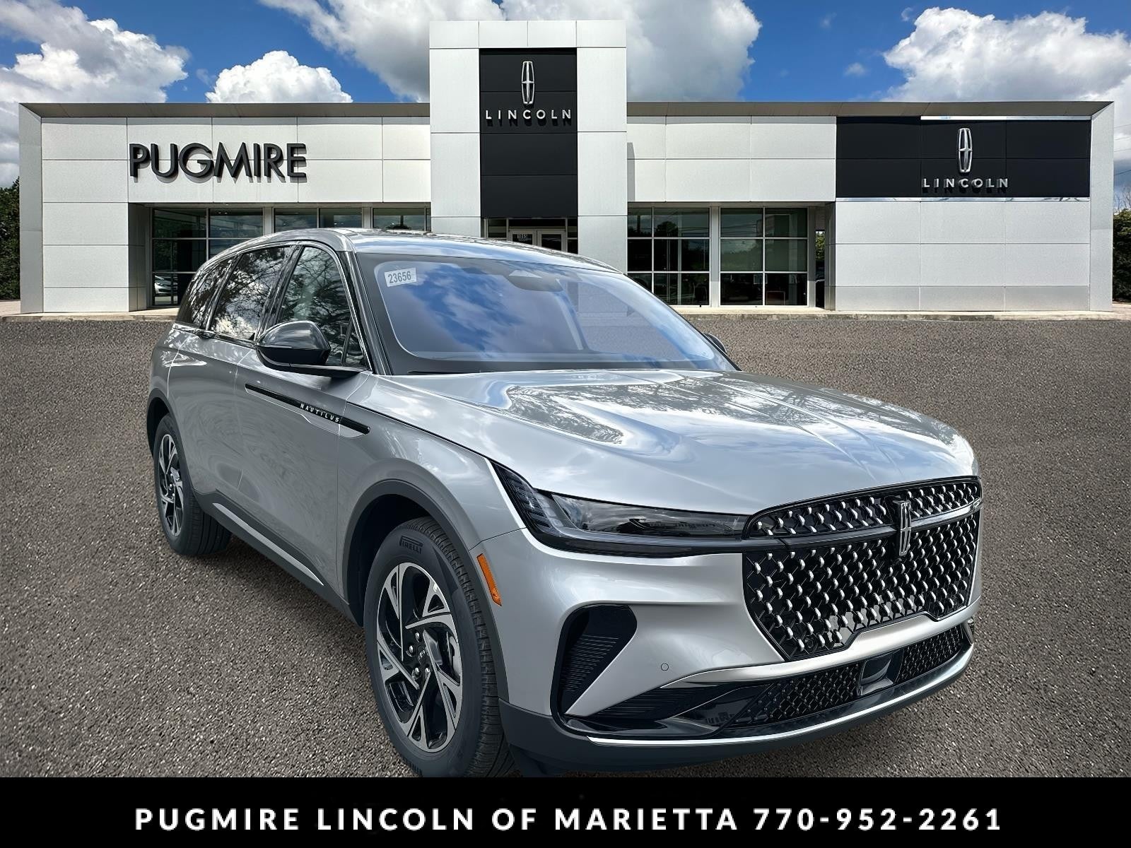 Silver Radiance Metallic Clearcoat 2026 Lincoln Nautilus SUV / Crossover All-Wheel Drive Automatic