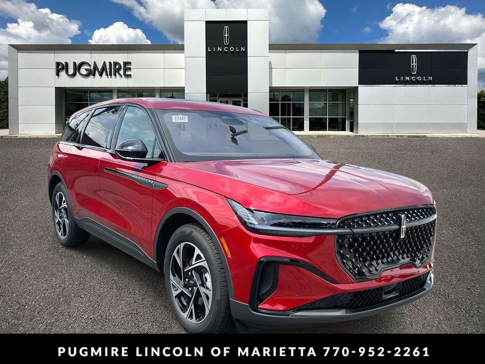 Red Carpet Metallic Tinted Clearcoat 2025 Lincoln Nautilus SUV / Crossover All-Wheel Drive Automatic
