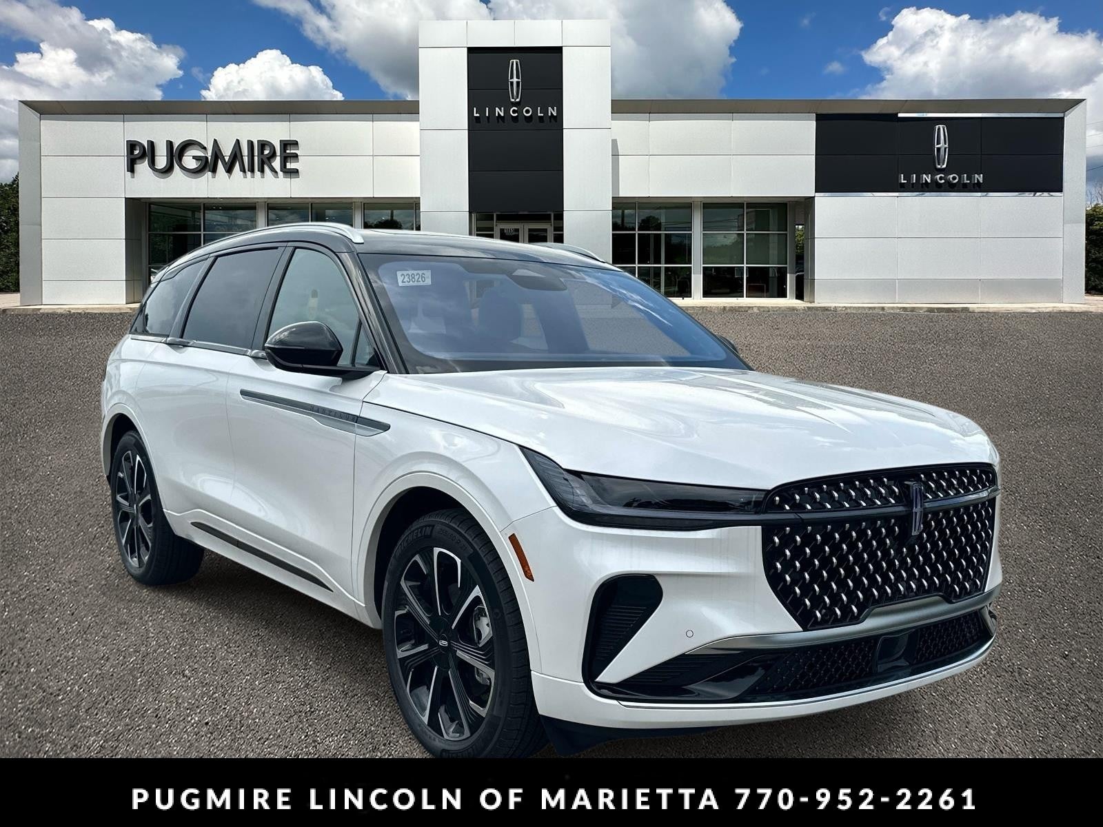 White Platinum Metallic Tri-Coat 2026 Lincoln Nautilus SUV / Crossover All-Wheel Drive Automatic