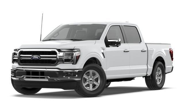 Oxford White 2026 Ford F-150 Lariat SuperCrew 4WD Pickup Truck Four-Wheel Drive Automatic