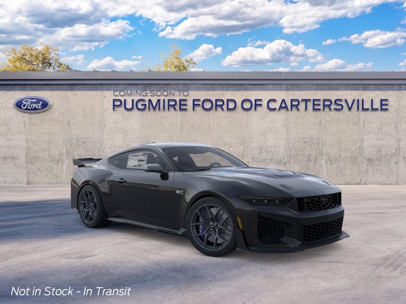 Shadow Black 2026 Ford Mustang Coupe Rear-Wheel Drive 7-Speed Dual Clutch