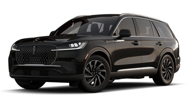 Infinite Black Metallic Clearcoat 2026 Lincoln Aviator SUV / Crossover Rear-Wheel Drive Automatic