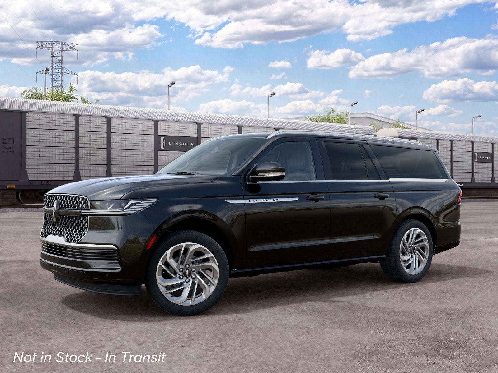 Infinite Black Metallic Clearcoat 2027 Lincoln Navigator SUV / Crossover Four-Wheel Drive Automatic