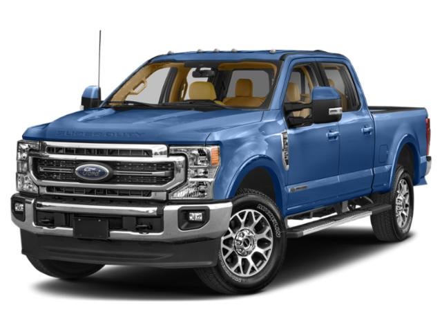 Atlas Blue Metallic 2022 Ford F-350 Super Duty Pickup Truck Four-Wheel Drive Automatic
