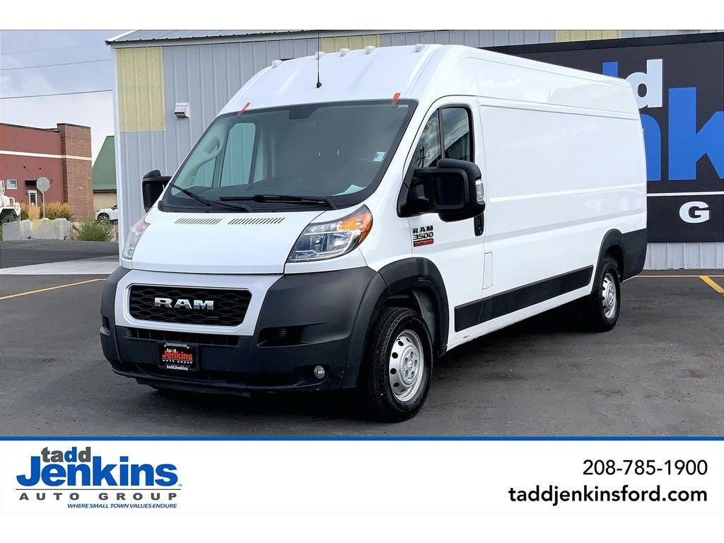  2021 RAM ProMaster 3500 159 High Roof Extended Cargo Van FWD   