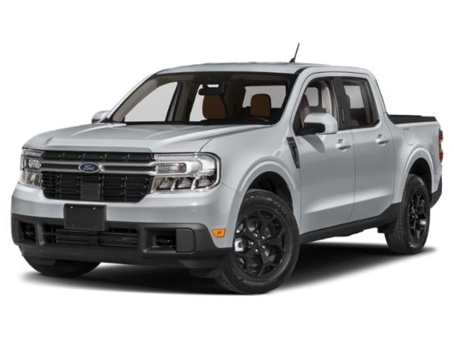 Iconic Silver Metallic 2023 Ford Maverick Lariat SuperCrew AWD Pickup Truck All-Wheel Drive 8-Speed Automatic