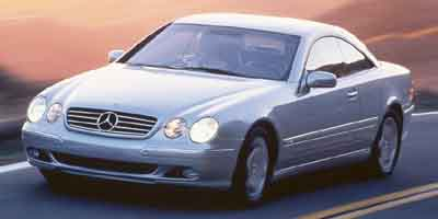 Glacier White 2001 Mercedes-Benz CL-Class Coupe Rear-Wheel Drive 5-Speed Automatic
