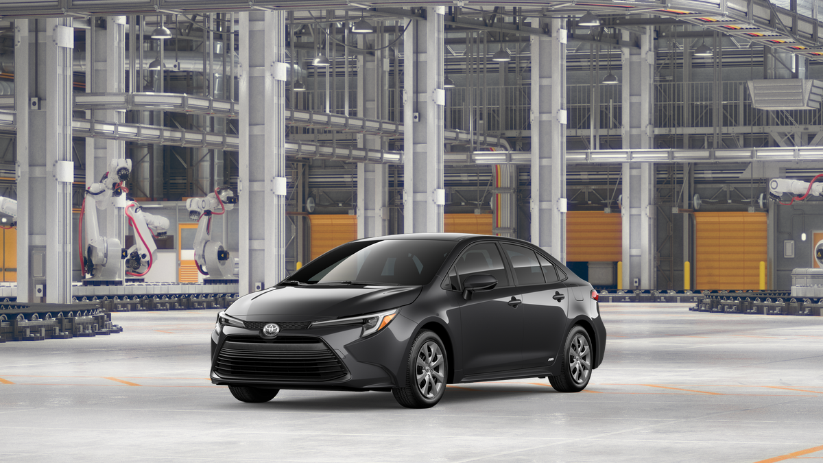 Underground 2026 Toyota Corolla Hybrid Sedan All-Wheel Drive Continuously Variable Transmission