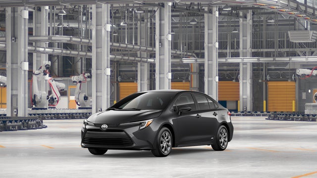 Underground 2026 Toyota Corolla Hybrid Sedan All-Wheel Drive Continuously Variable Transmission
