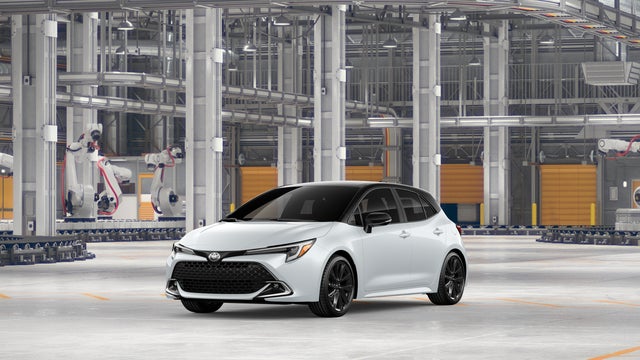 Wind Chill Pearl With Black Roof [Extra_Cost_Color 2027 Toyota Corolla Hatchback Hatchback Front-Wheel Drive Continuously Variable Transmission
