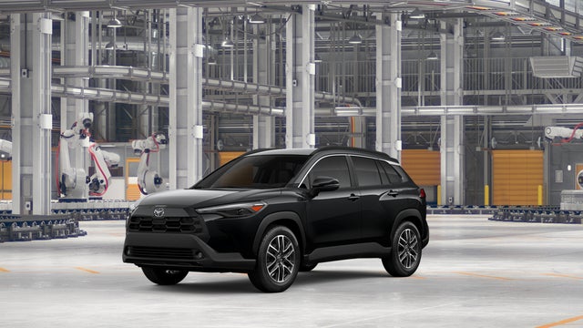 Jet Black 2026 Toyota Corolla Cross SUV / Crossover Front-Wheel Drive Continuously Variable Transmission