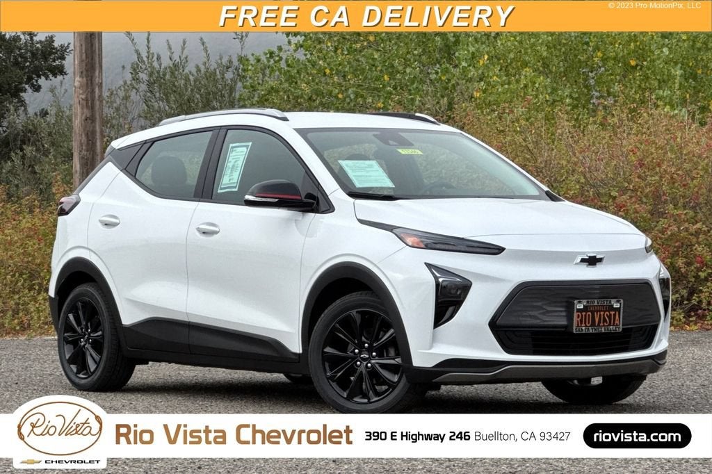 Summit White 2023 Chevrolet Bolt EUV Hatchback Front-Wheel Drive Automatic