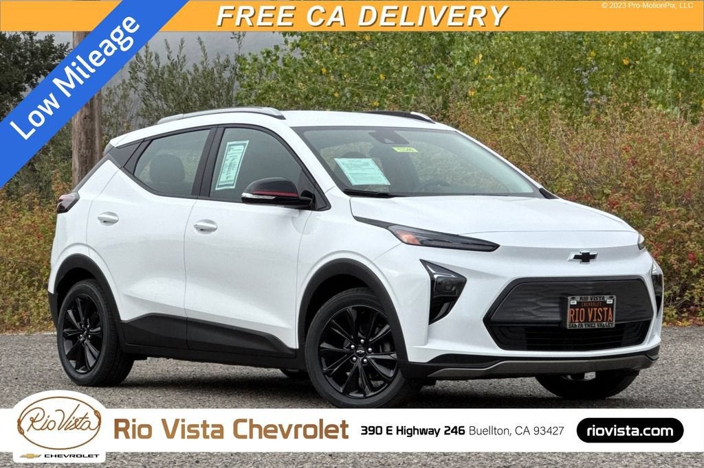 Summit White 2023 Chevrolet Bolt EUV Hatchback Front-Wheel Drive Automatic