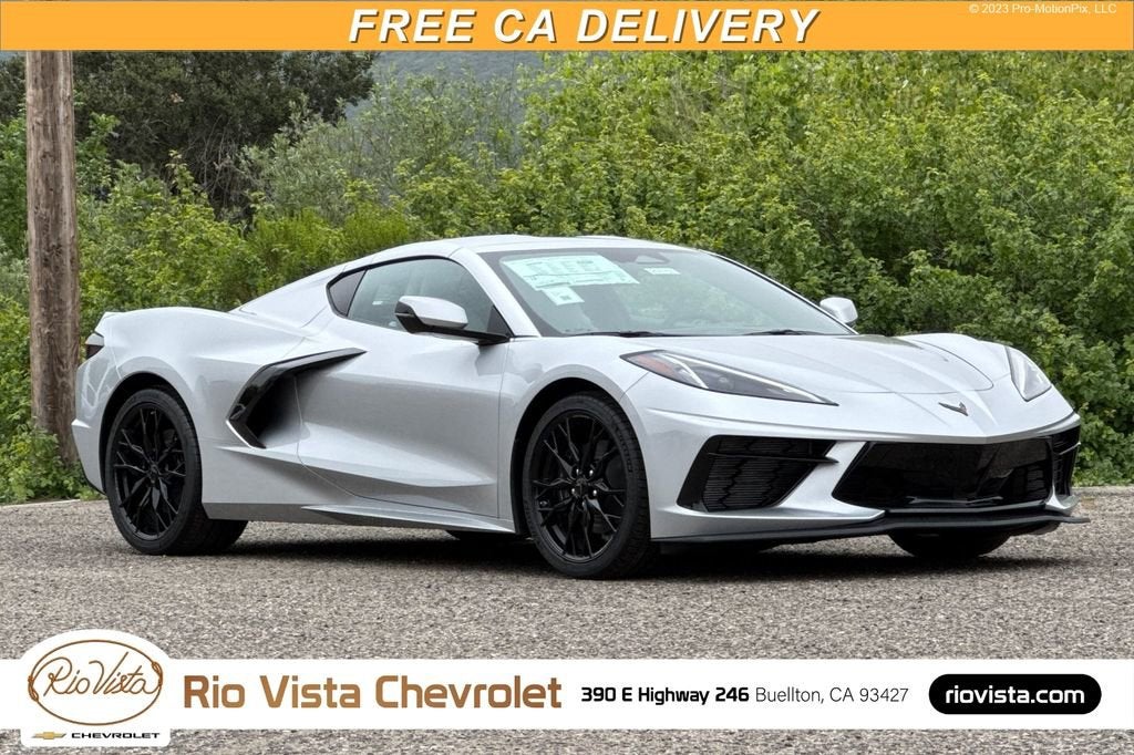 Blade Silver Metallic 2026 Chevrolet Corvette Stingray 1LT Coupe RWD Coupe Rear-Wheel Drive Automatic
