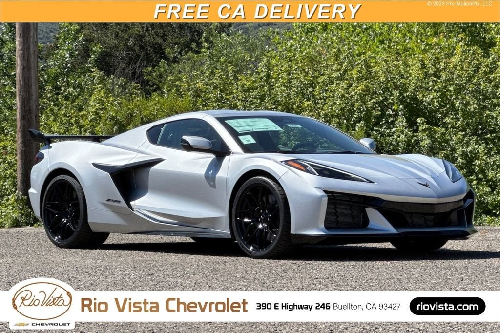 Blade Silver Metallic 2026 Chevrolet Corvette Z06 1LZ Coupe RWD Coupe Rear-Wheel Drive Automatic