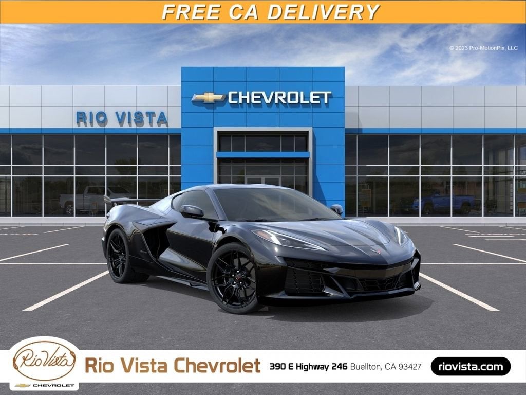 Black 2026 Chevrolet Corvette Z06 1LZ Coupe RWD Coupe Rear-Wheel Drive Automatic